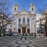 Beautiful 2br High Ceiling/50m From Timeout Market Apartman Lisboa
